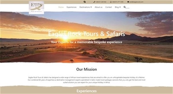 Eaglesrock tours and safaris